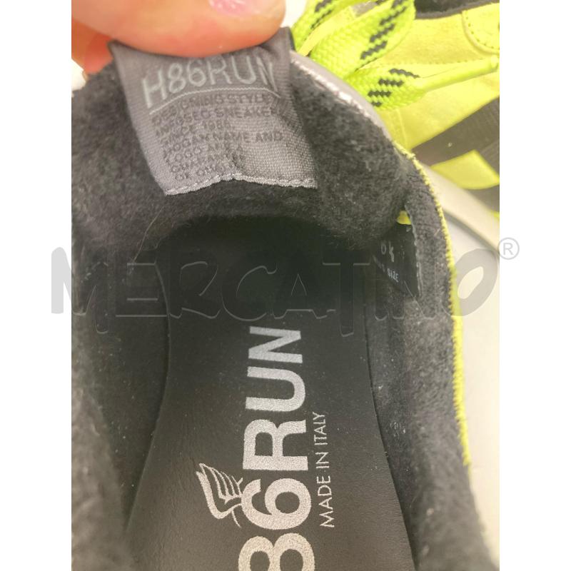 SNEAKERS UOMO HOGAN GIALLO FLUO | Mercatino dell'Usato Gazzada schianno 5