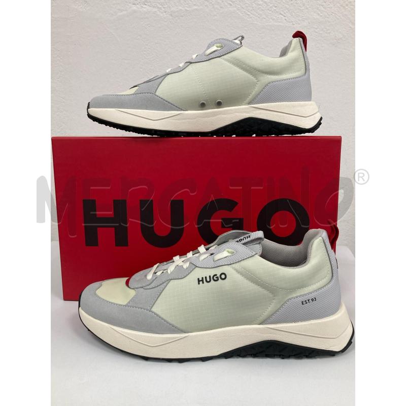 SNEAKERS UOMO HUGO KANE RUNN NYMF GHIACCIO VERDINO | Mercatino dell'Usato Gazzada schianno 1