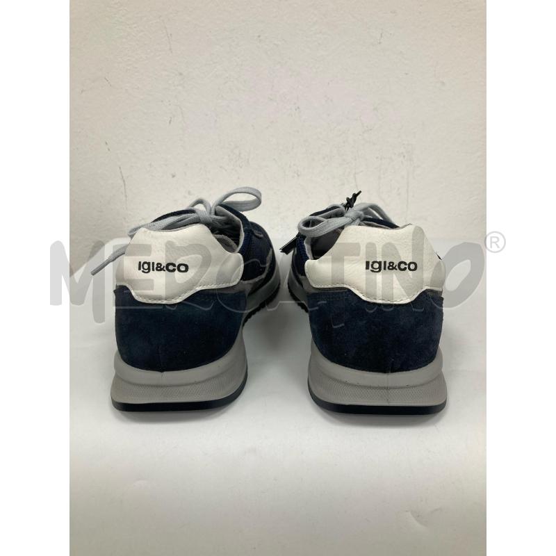 SNEAKERS UOMO IGI&CO BLU GRIGIE | Mercatino dell'Usato Gazzada schianno 3