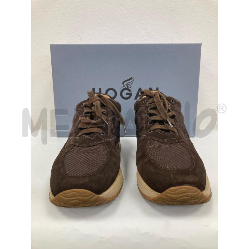 SNEAKERS UOMO INTERACTIVES MARRONE  | Mercatino dell'Usato Gazzada schianno 2