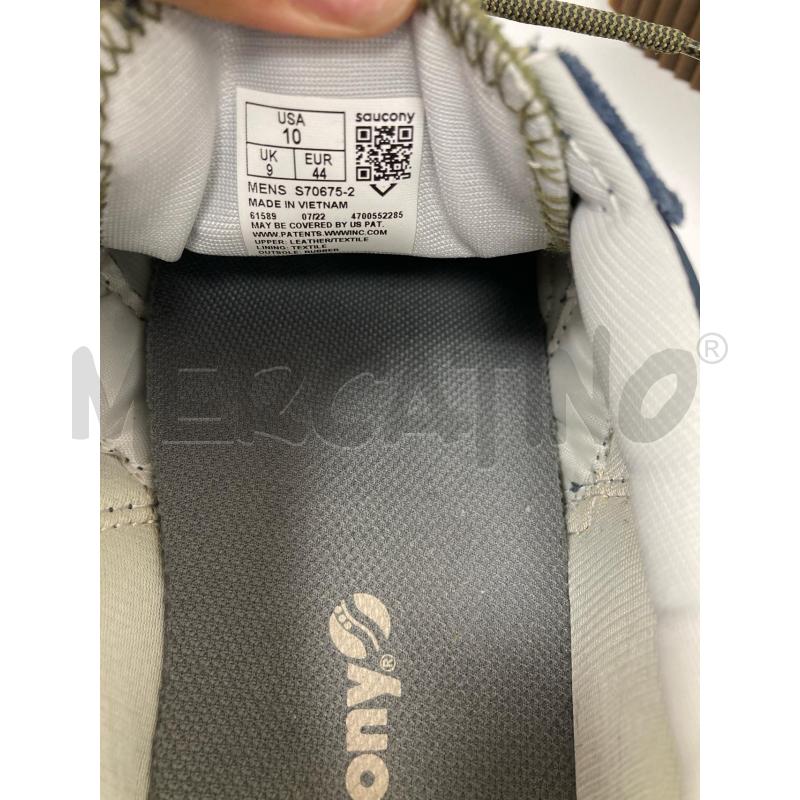 SNEAKERS UOMO SAUCONY BLU BANDA BEIGE | Mercatino dell'Usato Gazzada schianno 5