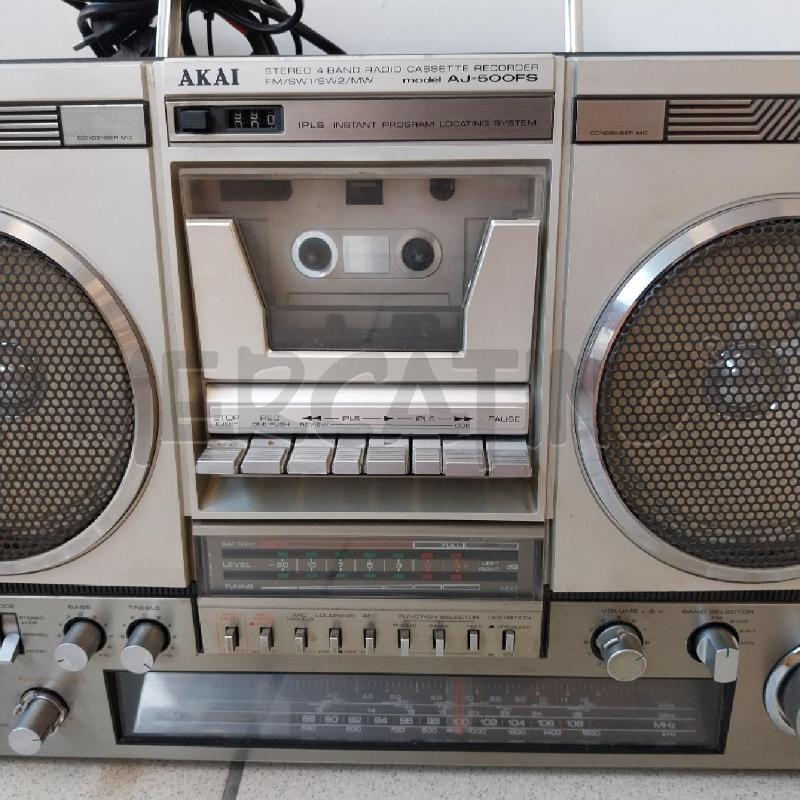 STEREO CASSETTE AKAI AJ500FS  | Mercatino dell'Usato Gazzada schianno 2