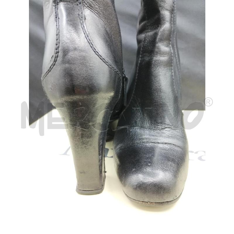 STIVALETTI DONNA MAX MARA NERI PELLE  | Mercatino dell'Usato Gazzada schianno 4