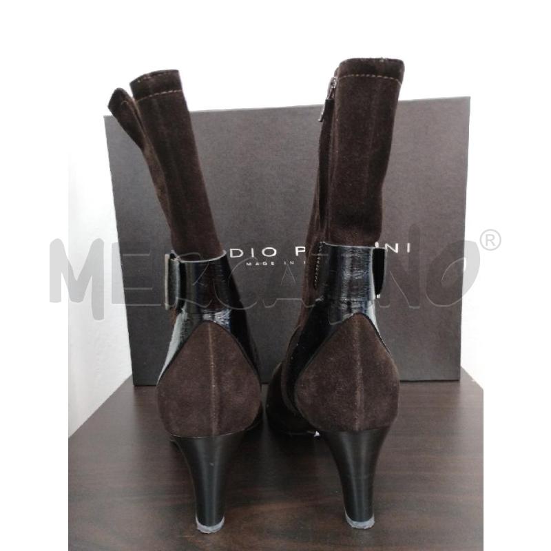 STIVALETTI DONNA STUDIO POLLINI MARRONI | Mercatino dell'Usato Gazzada schianno 4