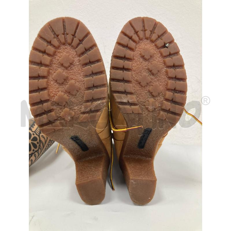 STIVALETTI DONNA TIMBERLAND BEIGE TACCO | Mercatino dell'Usato Gazzada schianno 5