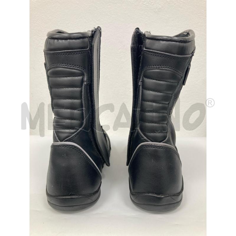 STIVALETTI UOMO MOTO PELLE NERI BI ESSE | Mercatino dell'Usato Gazzada schianno 3