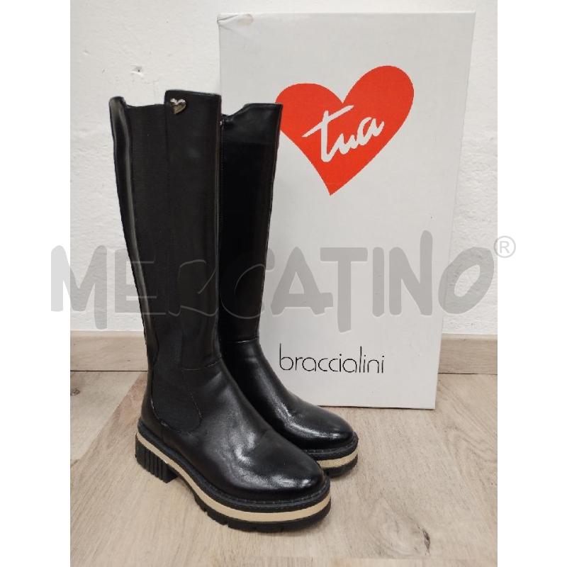 STIVALI DONNA BRACCIALINI NERO  | Mercatino dell'Usato Gazzada schianno 1