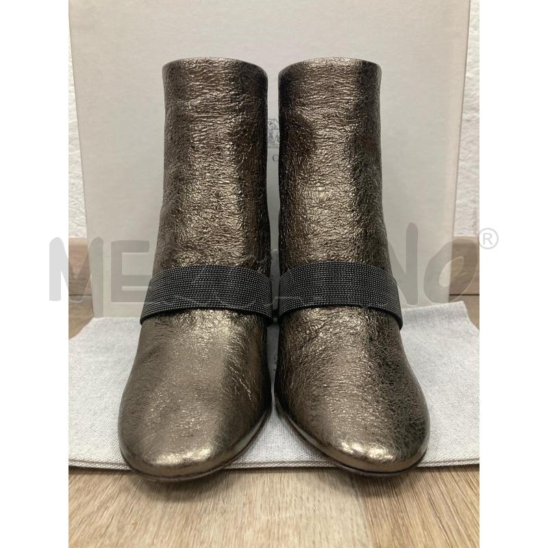 STIVALI DONNA BRUNELLO CUCINELLI BRONZO FASCIA CARTELLINO | Mercatino dell'Usato Gazzada schianno 2