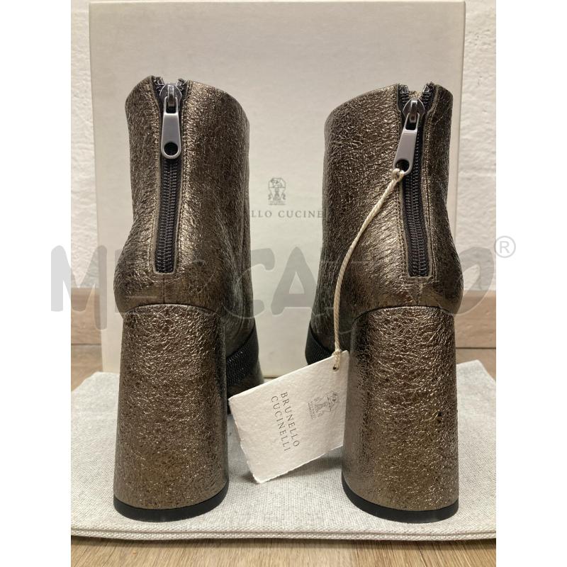 STIVALI DONNA BRUNELLO CUCINELLI BRONZO FASCIA CARTELLINO | Mercatino dell'Usato Gazzada schianno 3