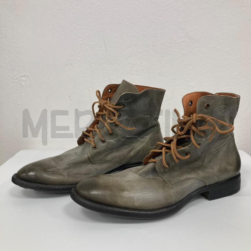 STIVALI UOMO ARMANI JEANS GRIGI STRINGHE MARRONI | Mercatino dell'Usato Gazzada schianno 1