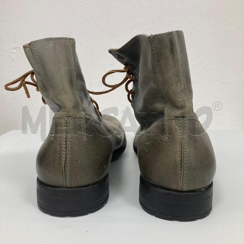 STIVALI UOMO ARMANI JEANS GRIGI STRINGHE MARRONI | Mercatino dell'Usato Gazzada schianno 3
