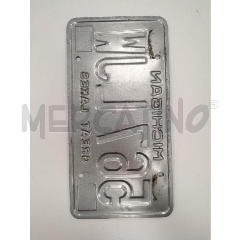TARGA METALLO MICHIGAN GREAT LAKES | Mercatino dell'Usato Gazzada schianno 2