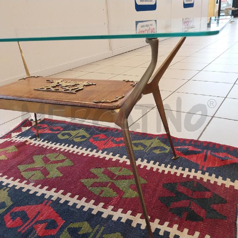 TAVOLINO STILE CESARE LACCA PIANO VETRO | Mercatino dell'Usato Gazzada schianno 2