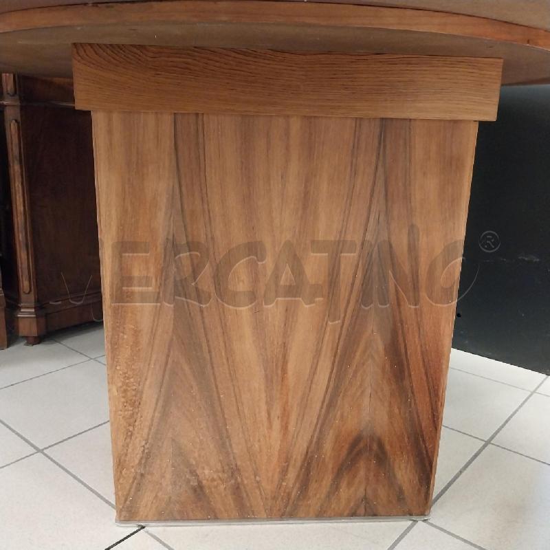 TAVOLO ROTONDO BASE LEGNO CON TESORETTO  ONICE  | Mercatino dell'Usato Gazzada schianno 3