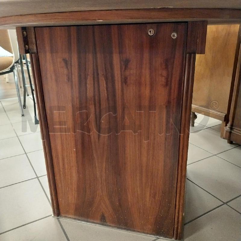 TAVOLO ROTONDO BASE LEGNO CON TESORETTO  ONICE  | Mercatino dell'Usato Gazzada schianno 4