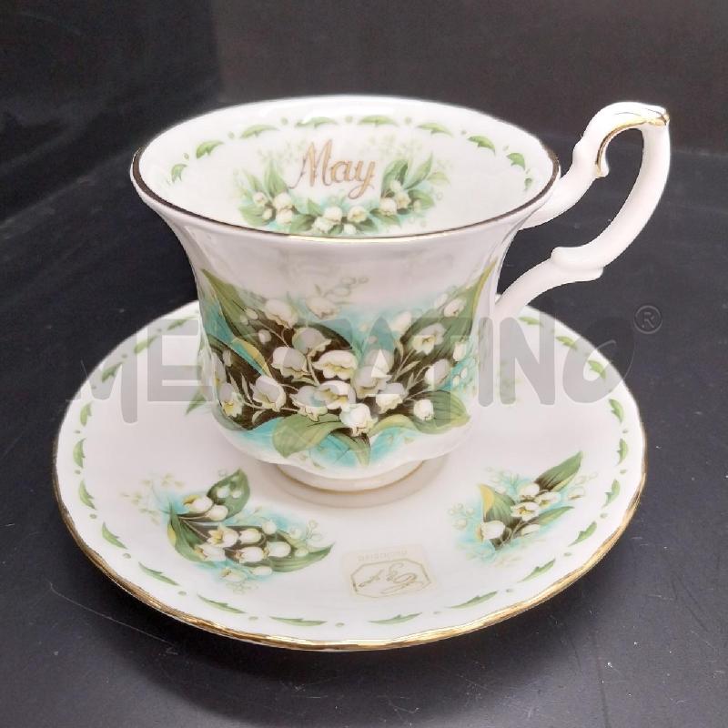 TAZZA MESE ROYAL ALBERT MAY | Mercatino dell'Usato Gazzada schianno 1