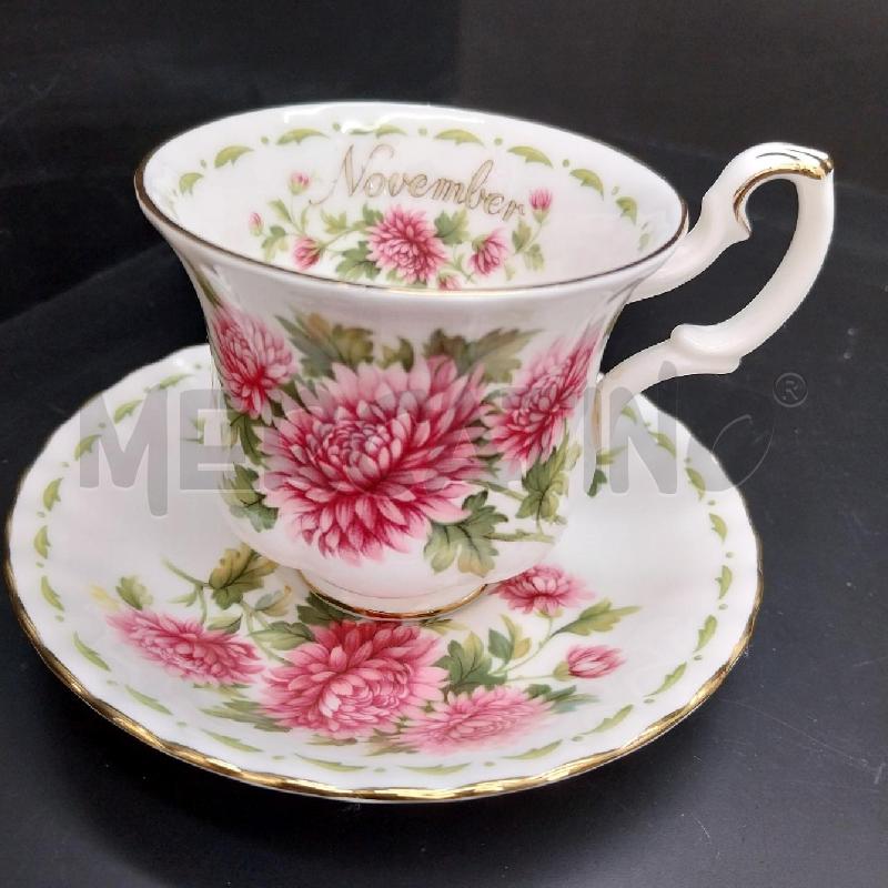 TAZZA MESE ROYAL ALBERT NOVEMBER | Mercatino dell'Usato Gazzada schianno 1