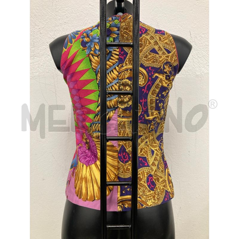 TOP GIANNI VERSACE MULTICOLOR | Mercatino dell'Usato Gazzada schianno 2
