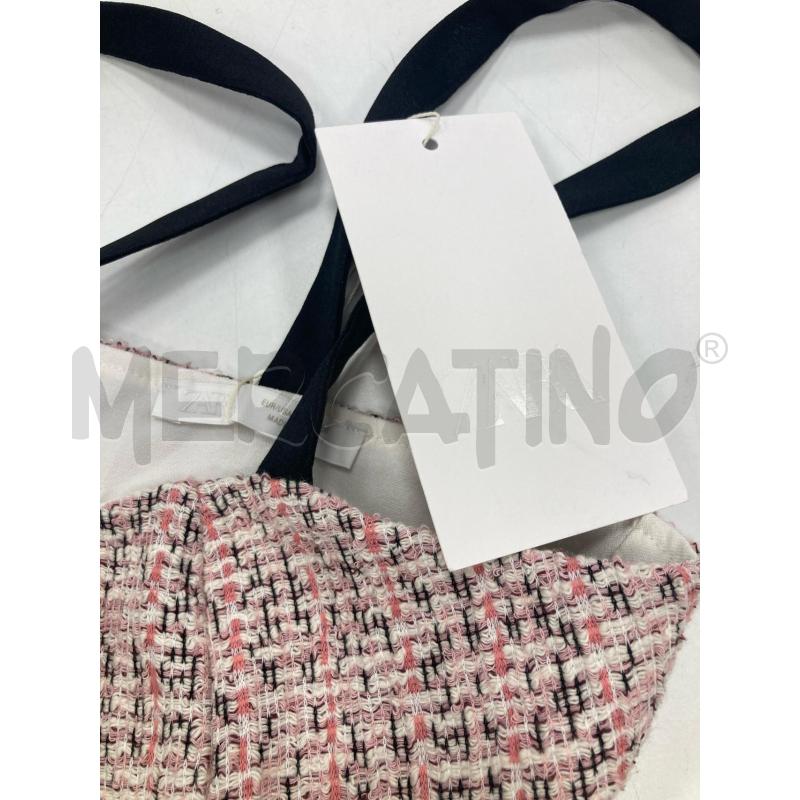 TOP ZARA ROSA CARTELLINO | Mercatino dell'Usato Gazzada schianno 3