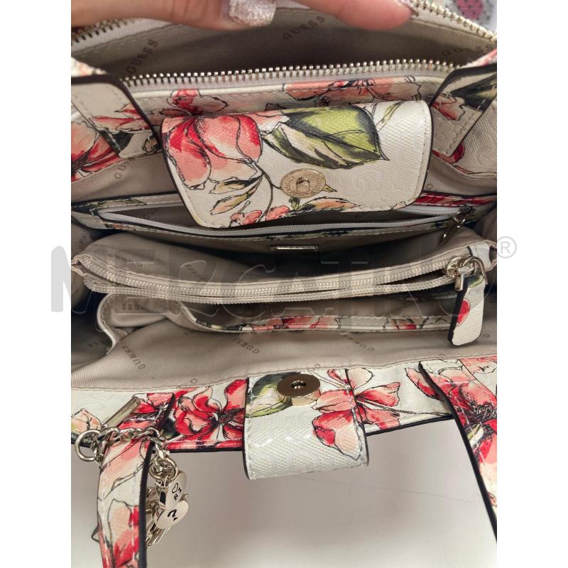 TRACOLLA DONNA GUESS PANNA FIORI ROSA | Mercatino dell'Usato Gazzada schianno 5
