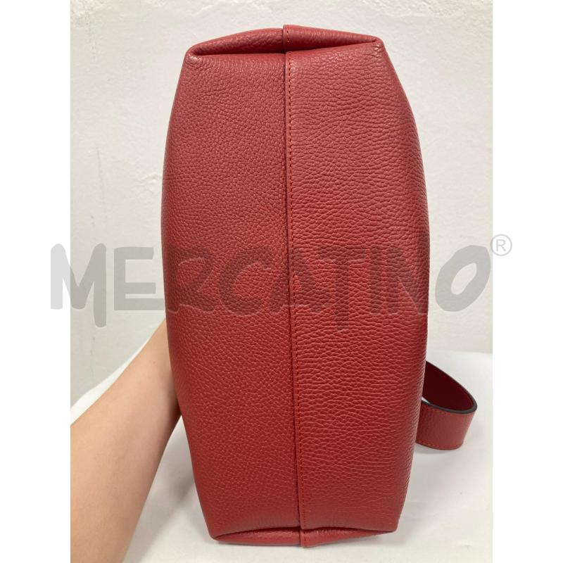 TRACOLLA DONNA I SANTI PELLE ROSSA CARTELLINO | Mercatino dell'Usato Gazzada schianno 3