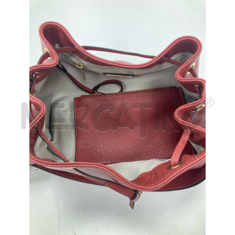 TRACOLLA DONNA I SANTI PELLE ROSSA CARTELLINO | Mercatino dell'Usato Gazzada schianno 4