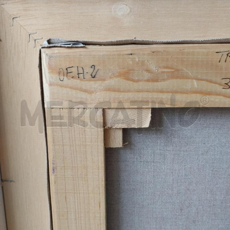 TRECCANI OLIO SU TELA VASO CON FIORI 35X50 | Mercatino dell'Usato Gazzada schianno 3