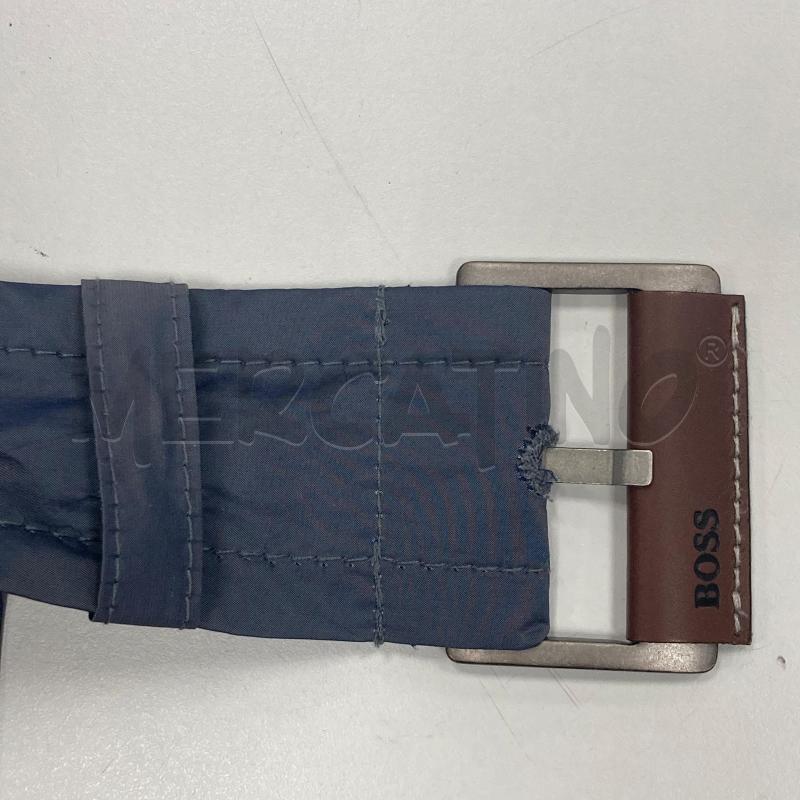 TRENCH HUGO BOSS BLU CANGIANTE | Mercatino dell'Usato Gazzada schianno 3