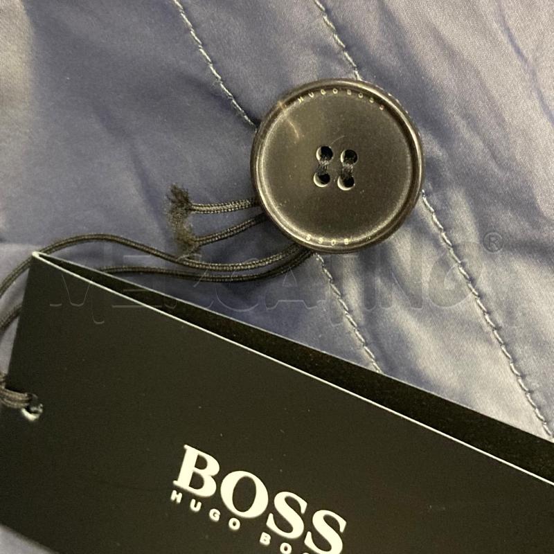 TRENCH HUGO BOSS BLU CANGIANTE | Mercatino dell'Usato Gazzada schianno 4
