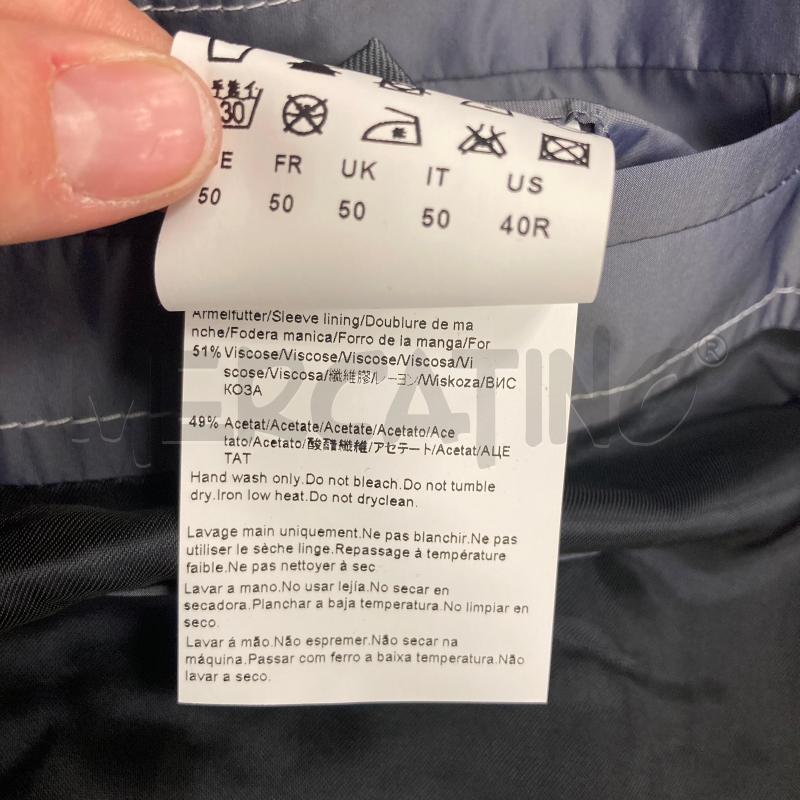 TRENCH HUGO BOSS BLU CANGIANTE | Mercatino dell'Usato Gazzada schianno 5