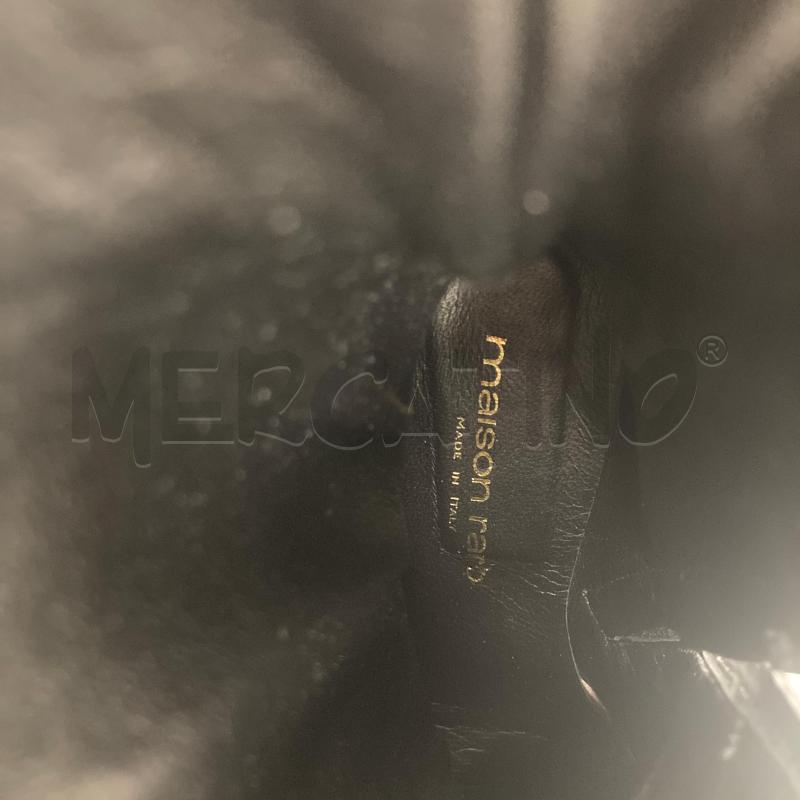 TRONCHETTO MAISON RARO NERO VERNICE FIBBIA ORO | Mercatino dell'Usato Gazzada schianno 5