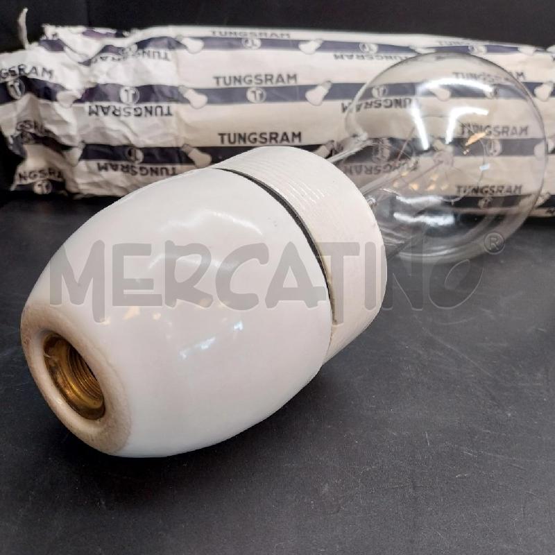 TUNGSRAM LAMPADINA D'EPOCA  | Mercatino dell'Usato Gazzada schianno 2