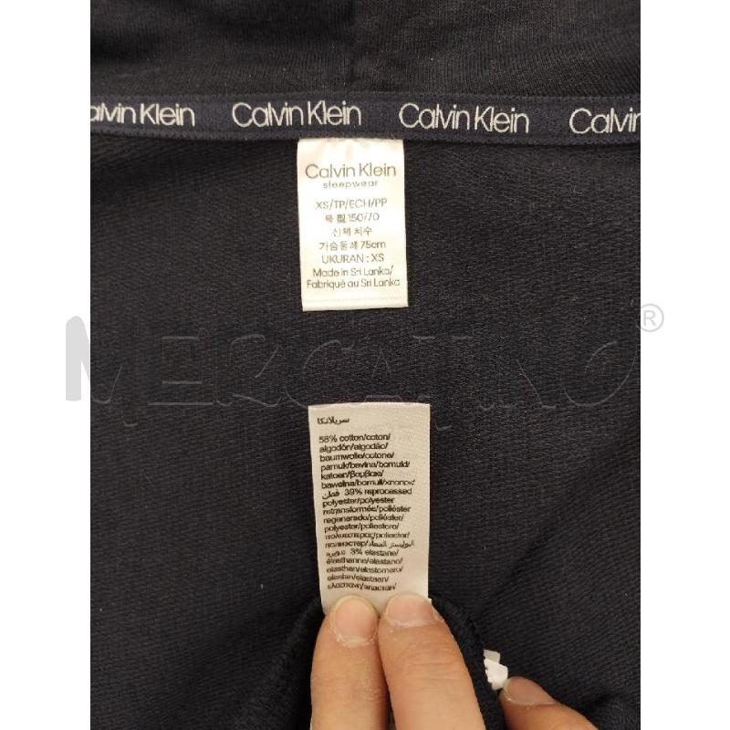 TUTA DONNA CALVIN KLEIN BLU | Mercatino dell'Usato Gazzada schianno 3