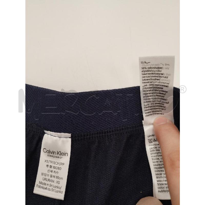 TUTA DONNA CALVIN KLEIN BLU | Mercatino dell'Usato Gazzada schianno 4