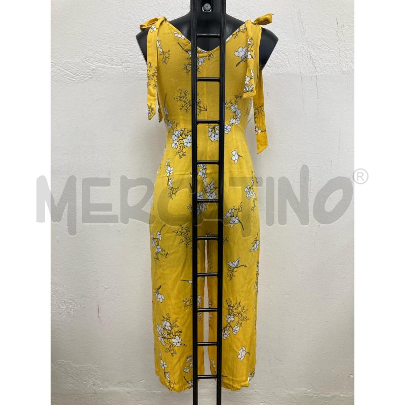 TUTA DONNA JACQUELINE DE YONG GIALLA FIORI BIANCHI | Mercatino dell'Usato Gazzada schianno 2