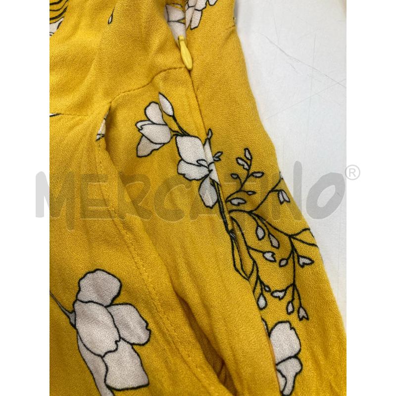 TUTA DONNA JACQUELINE DE YONG GIALLA FIORI BIANCHI | Mercatino dell'Usato Gazzada schianno 4