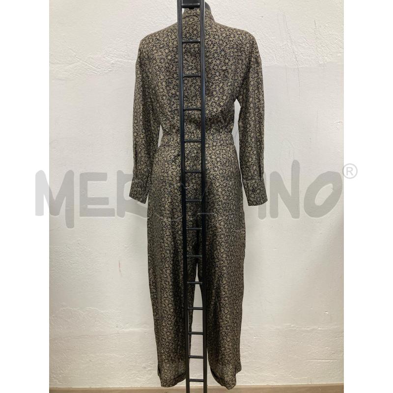 TUTA DONNA JUMPSUIT BRUNELLO CUCINELLI BEIGE NERA CARTELLINO | Mercatino dell'Usato Gazzada schianno 2