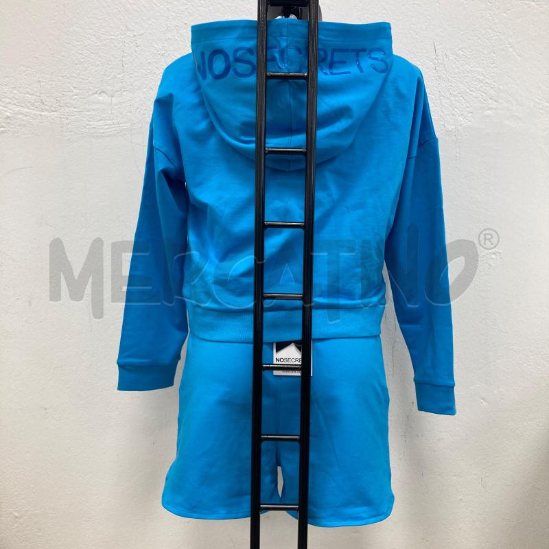 TUTA DONNA NOSECRETS AZZURRO PANTALONCINI FELPA CANOTTA | Mercatino dell'Usato Gazzada schianno 2