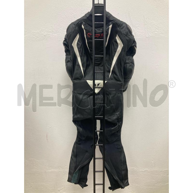 TUTA UOMO DAINESE PELLE NERA DIVISIBILE | Mercatino dell'Usato Gazzada schianno 2