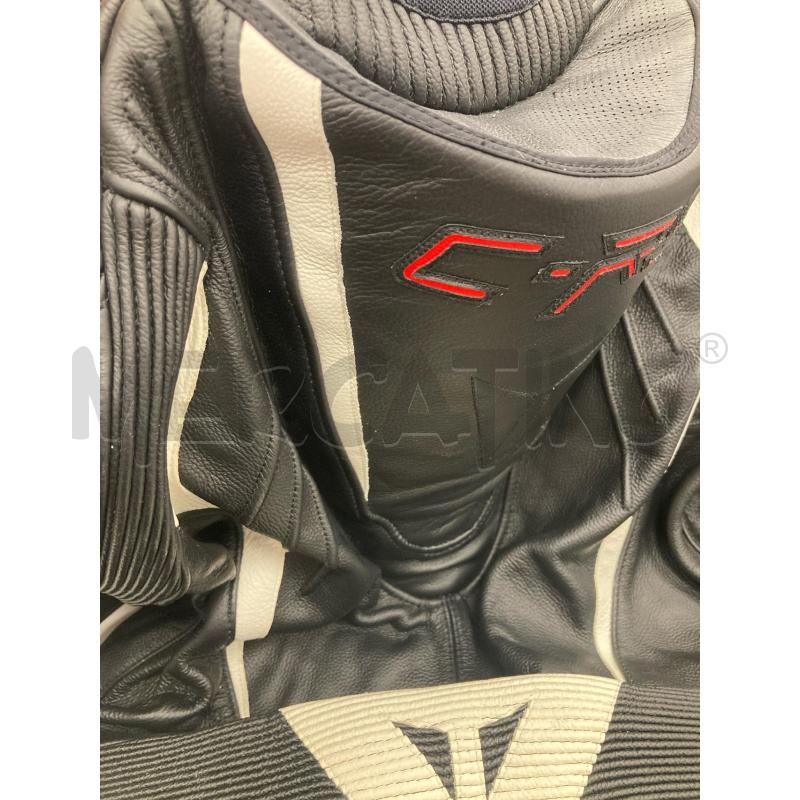 TUTA UOMO DAINESE PELLE NERA DIVISIBILE | Mercatino dell'Usato Gazzada schianno 3