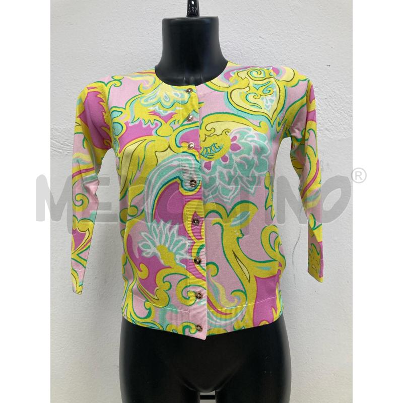 TWIN SET LUISA SPAGNOLI GIALLO ROSA AZZURRO  | Mercatino dell'Usato Gazzada schianno 1