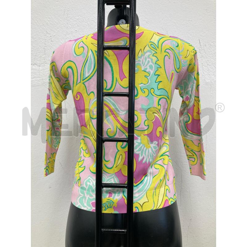 TWIN SET LUISA SPAGNOLI GIALLO ROSA AZZURRO  | Mercatino dell'Usato Gazzada schianno 2
