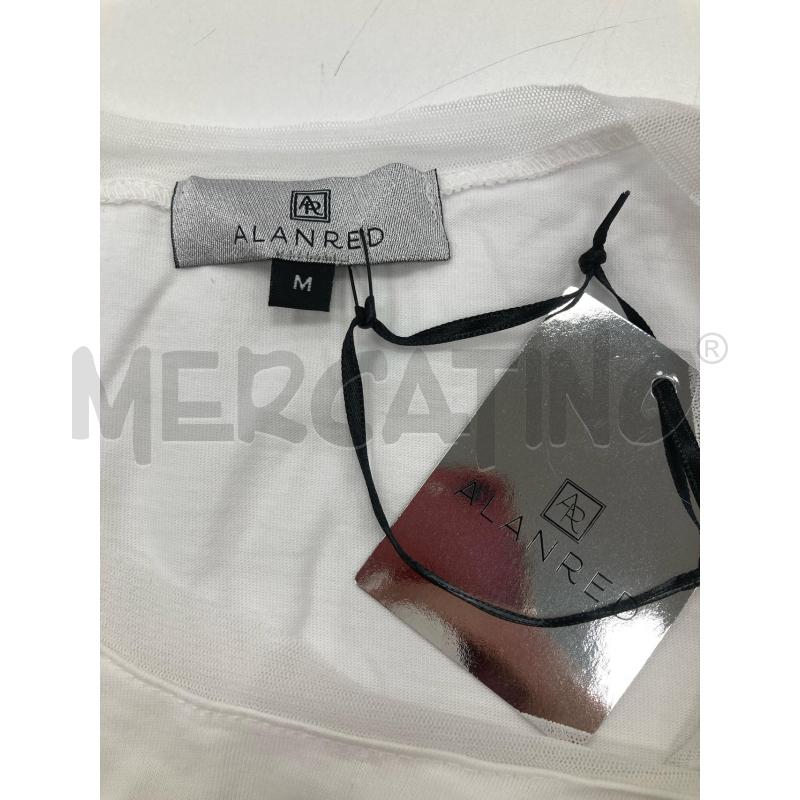 T SHIRT DONNA ALANRED BIANCA TRIS | Mercatino dell'Usato Gazzada schianno 3