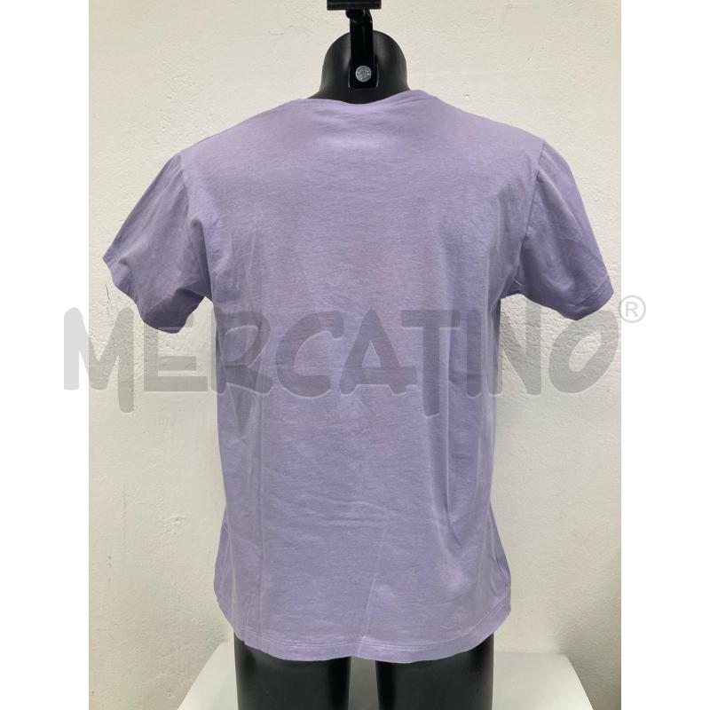 T SHIRT DONNA GUCCI LILLA SCRITTA NERA | Mercatino dell'Usato Gazzada schianno 2