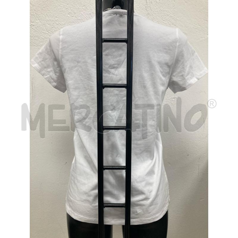T SHIRT DONNA LIUJO BIANCA STRASS | Mercatino dell'Usato Gazzada schianno 2