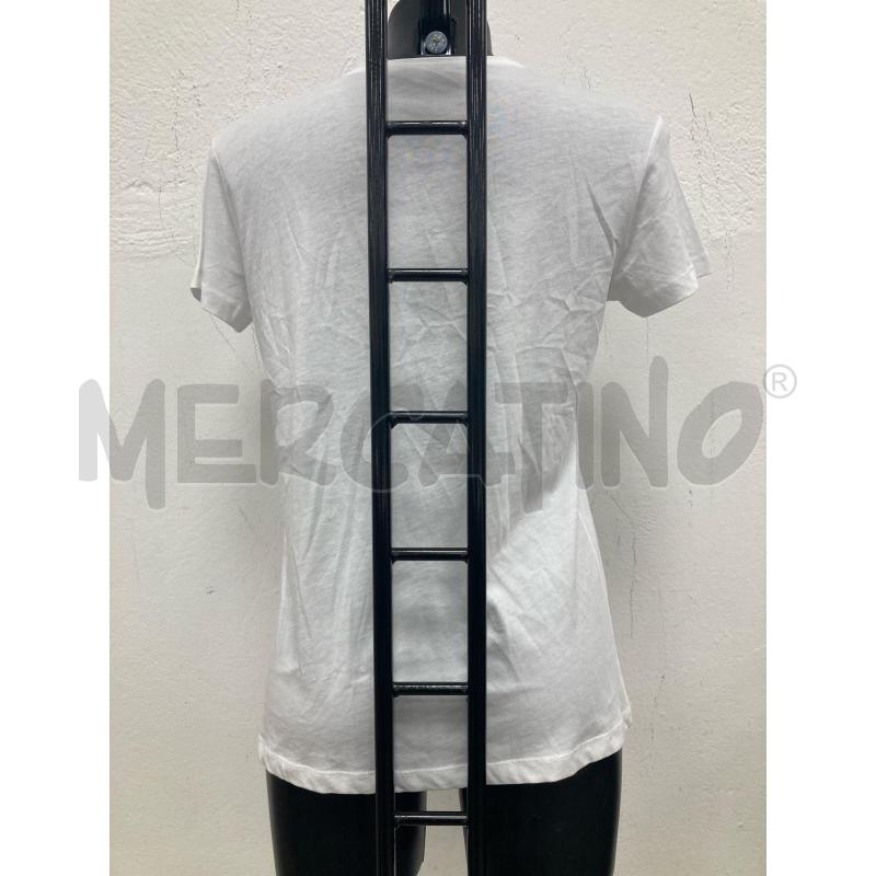 T SHIRT DONNA PATRIZIA PEPE BIANCA TOKYO | Mercatino dell'Usato Gazzada schianno 2