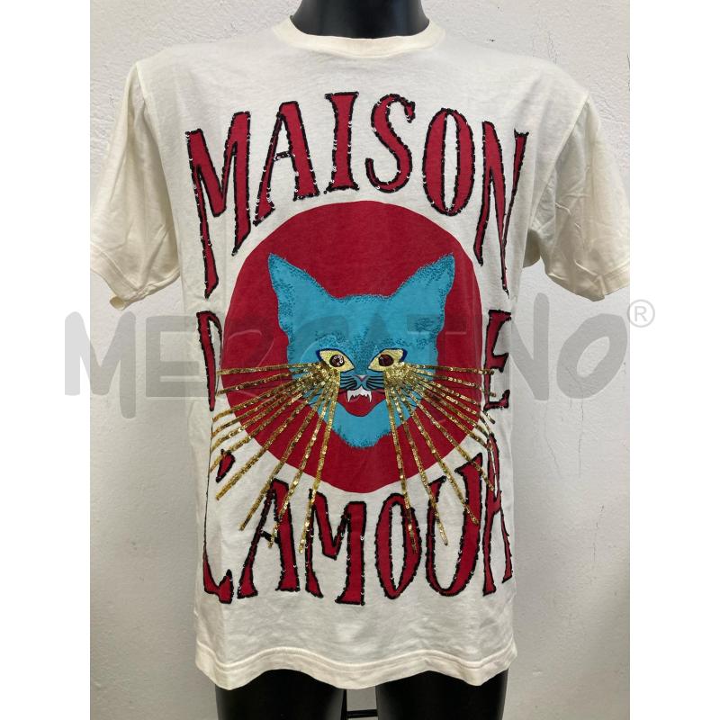 T SHIRT GUCCI BIANCA PAIETTES  | Mercatino dell'Usato Gazzada schianno 1