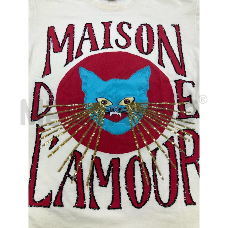 T SHIRT GUCCI BIANCA PAIETTES  | Mercatino dell'Usato Gazzada schianno 5