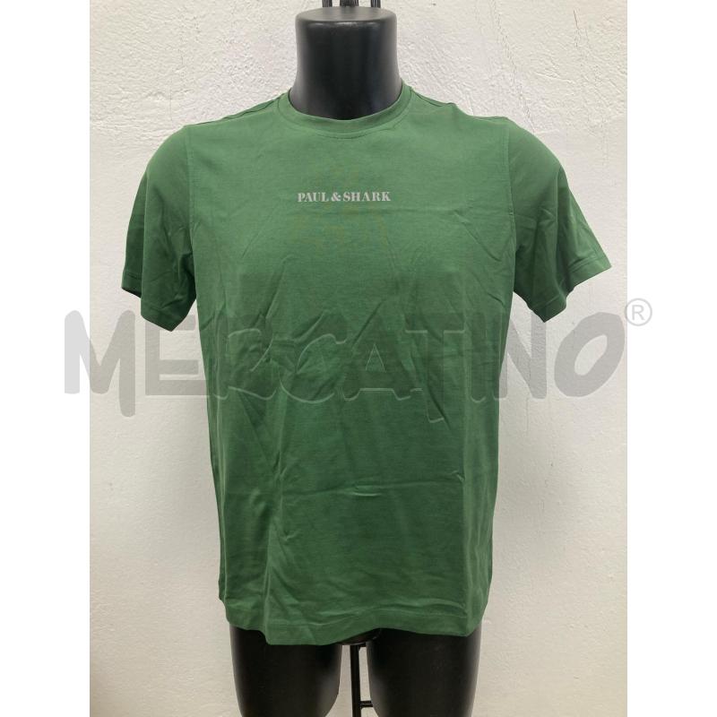 T SHIRT PAUL&SHARK VERDE CARTELLINO | Mercatino dell'Usato Gazzada schianno 1