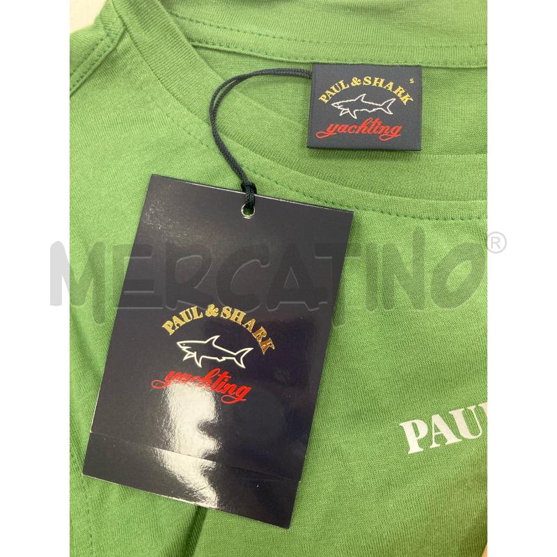 T SHIRT PAUL&SHARK VERDE CARTELLINO | Mercatino dell'Usato Gazzada schianno 3